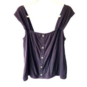 Lane Bryant Women's Black Sleeveless Top Size 18/20 NWT